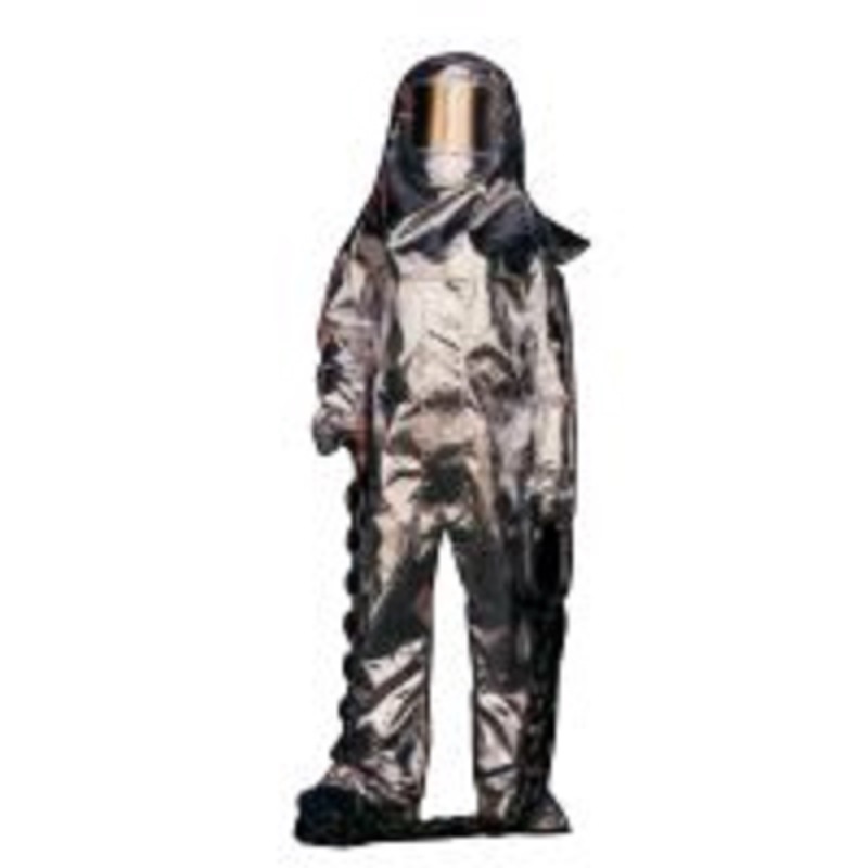 梅思安 9910127-1 305连体式整套隔热防护服，带SCBA背囊大号