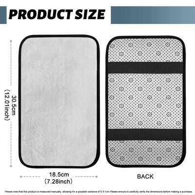 2026 Foreign Trade Amazon Christmas Flannel Car Armrest Box Mat Non-Slip Car Protective Mat, Minimum Order One Piece (Armrest box pad) - czq2-customized-according-to-drawings
