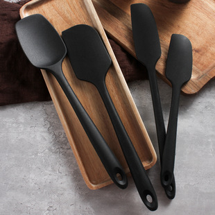 American silicone spatula 5 pieces suit integrated silicone oil Brush cake cream spatula baking tool in stock