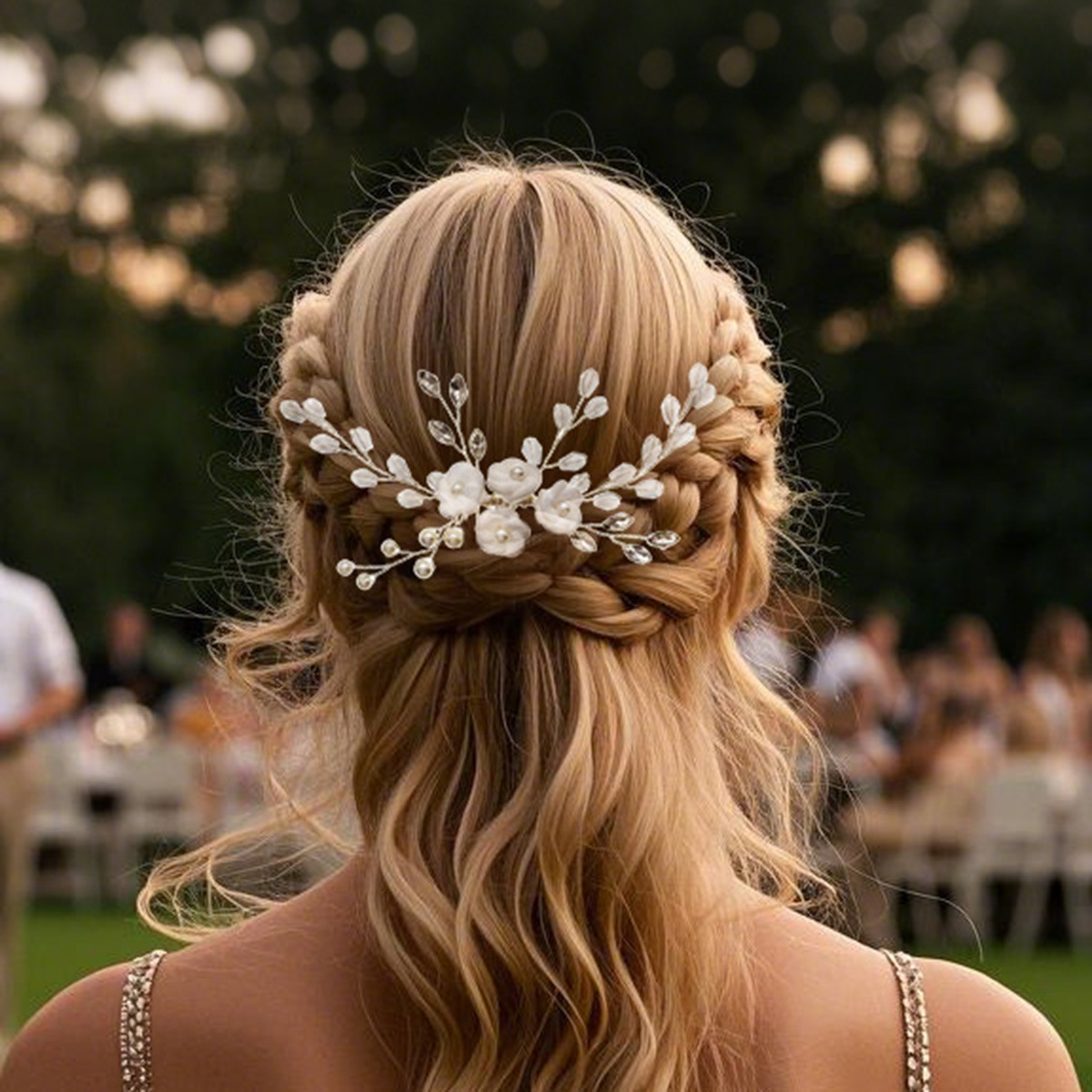 20g Weight Vacation Women's Flower Alloy Hair Clip