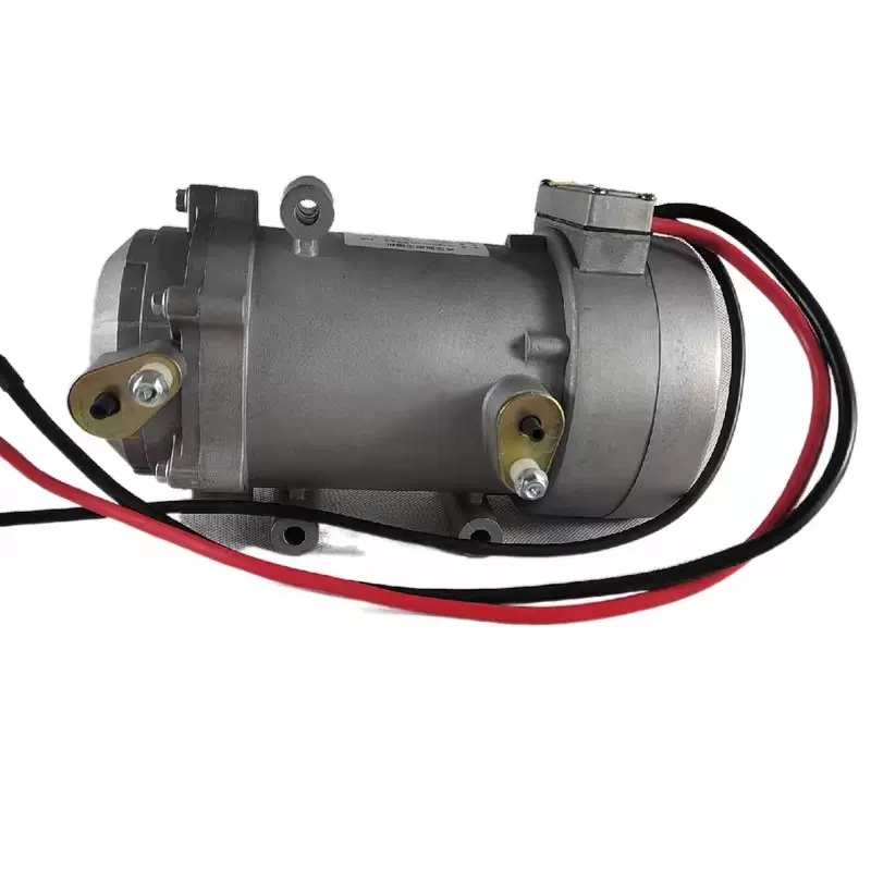 厂家汽车新能源电动压缩机12v24v货车卡车制冷空调电动涡旋压缩机