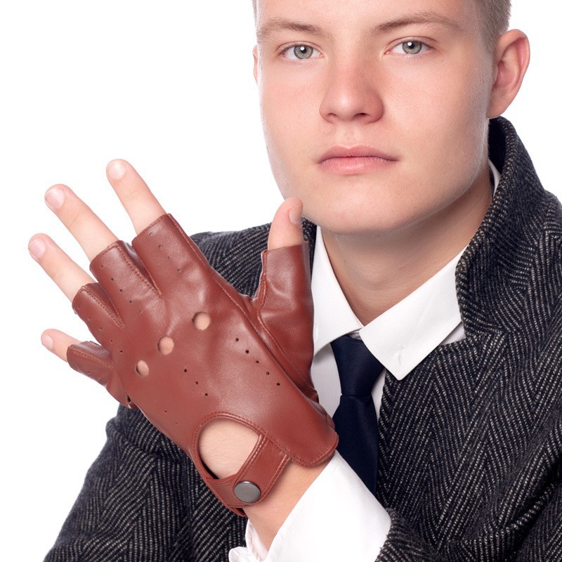 【썬더볼트 숏】 브라운 무봉제