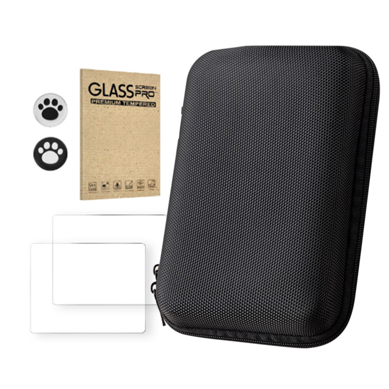 R36S bolsa de almacenamiento de mano R35S R35Plus RGB20S XU10 accesorios de la consola de juegos carcasa protectora película templada