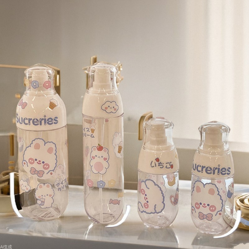 50ml50mll透明乳液瓶高端化妆品PET爽肤水喷雾瓶