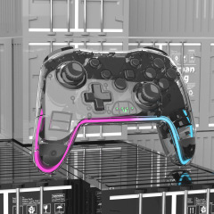 メーカー製SwitchワイヤレスBluetoothゲームコントローラーPCコンピューターSteamゲームコントローラーデュアルバイブレーション6軸体感
