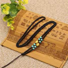 厂家批发手工编织项链挂绳diy吊坠绳子串珠绳带抖音直播配件货源