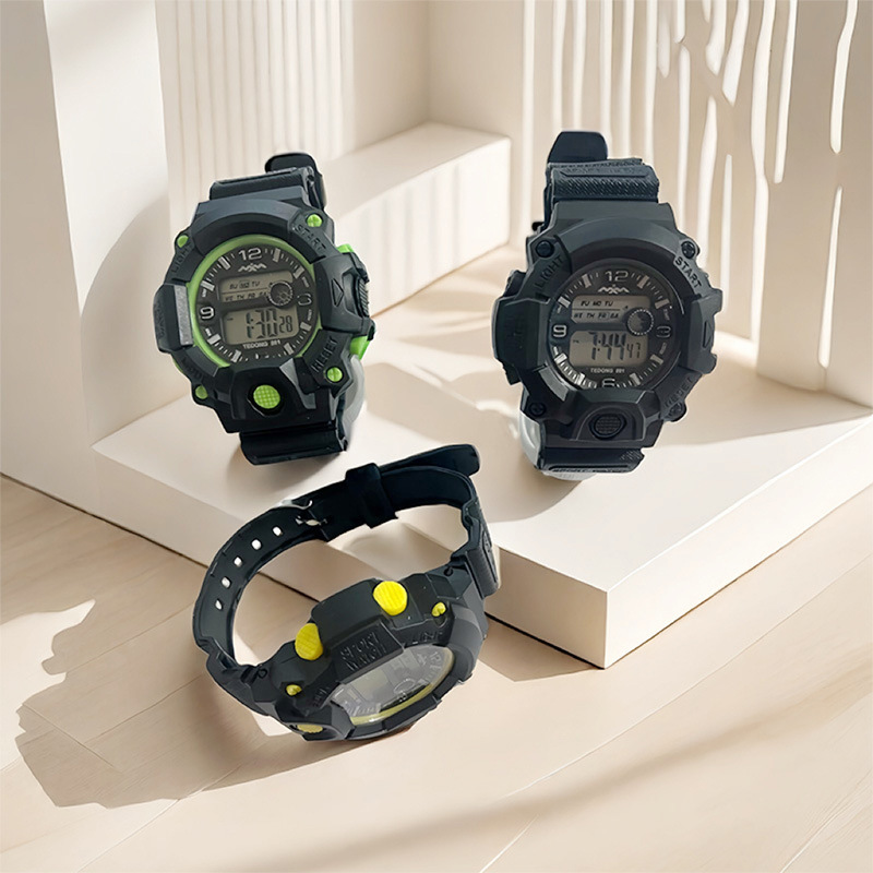 Neon fashionable trend digital watch