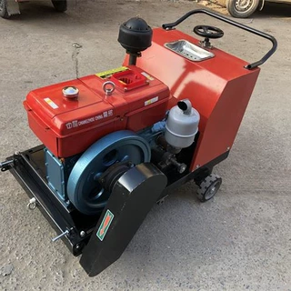 全自动混凝土路面刻纹机深浅可调牛场大棚简易操作切割防滑纹槽机