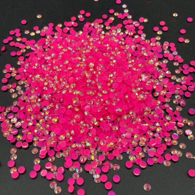 Jelly drill insulation cup resin rhinestone flat bottom drill…