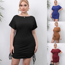 �B��ȹDressPlusSize���K���{���ް�����ȹ���폗��Dress