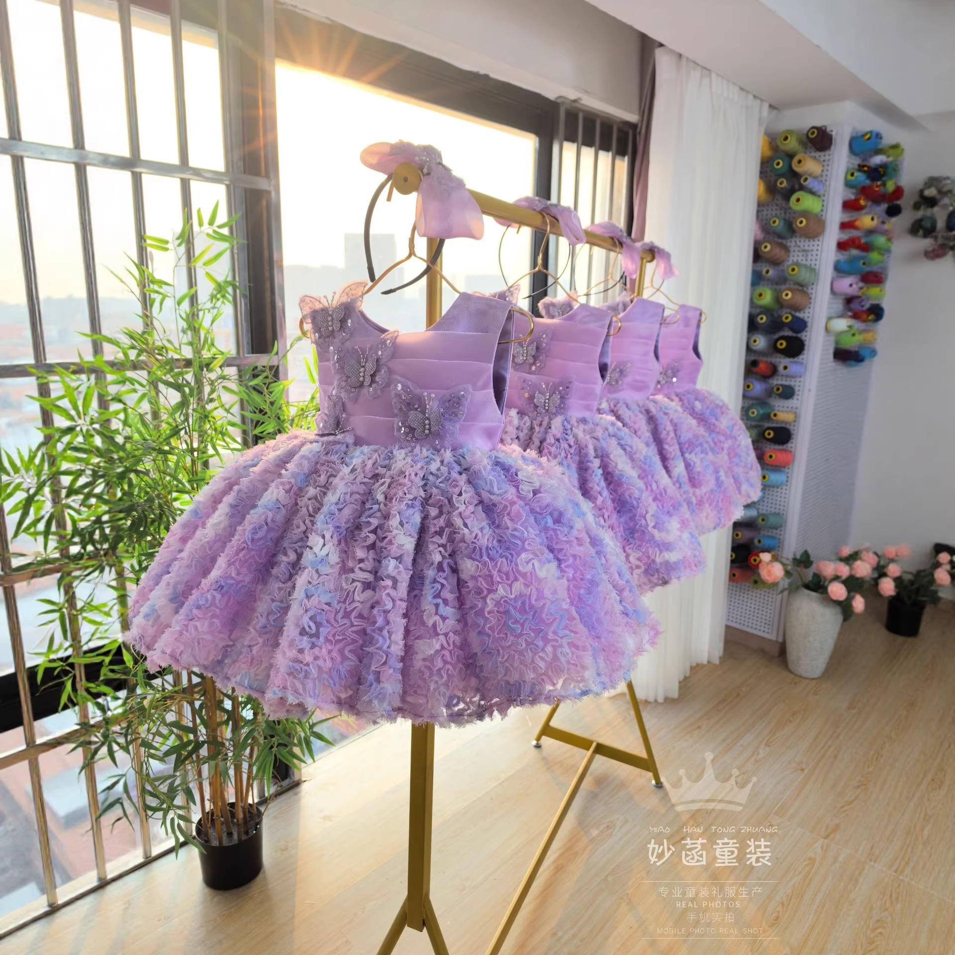 Purple small princess costume