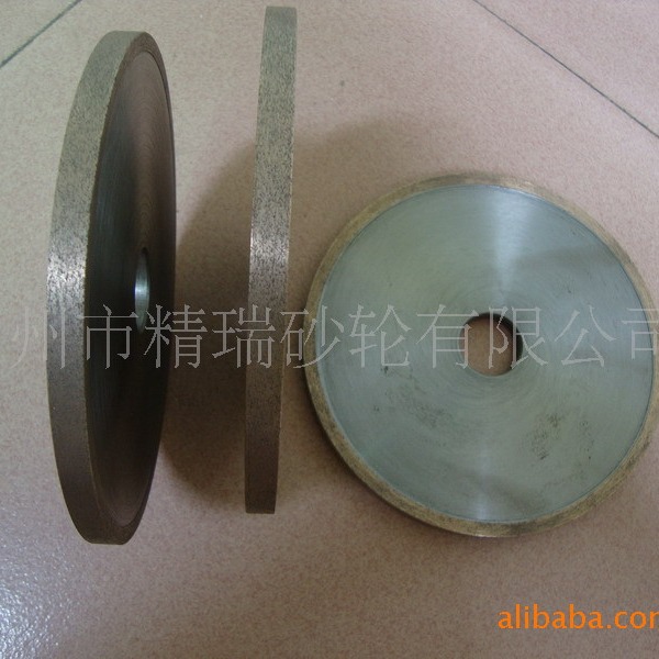 供应青铜烧结金刚石砂轮打磨抛光玻璃用（可按要求做尺寸粒度）