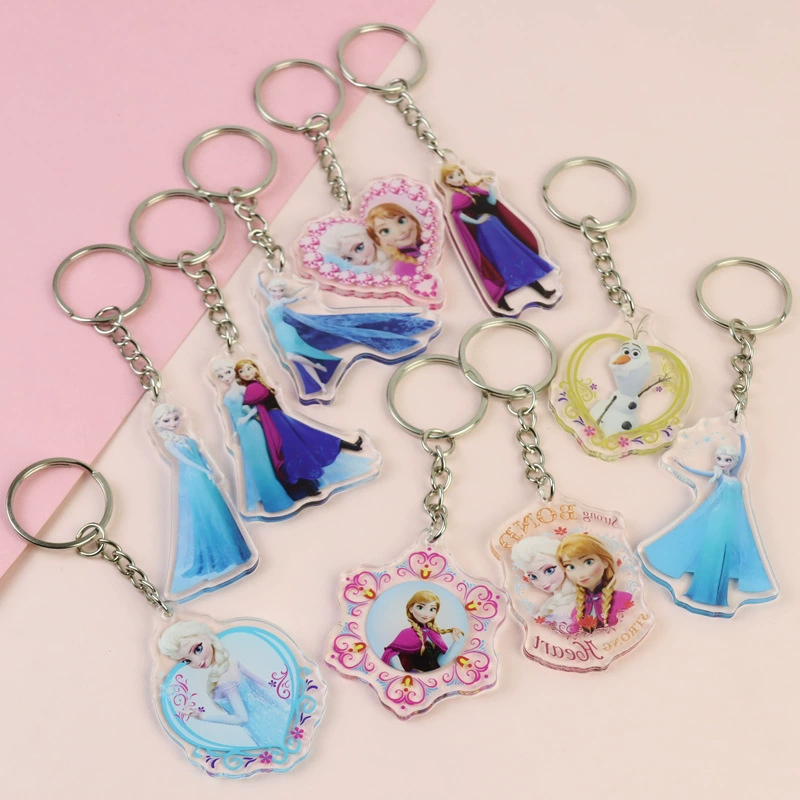 Frozen Princess Aisha Anna акриловый брелок в наличии оптом аниме периферийный студенческий школьный кулон