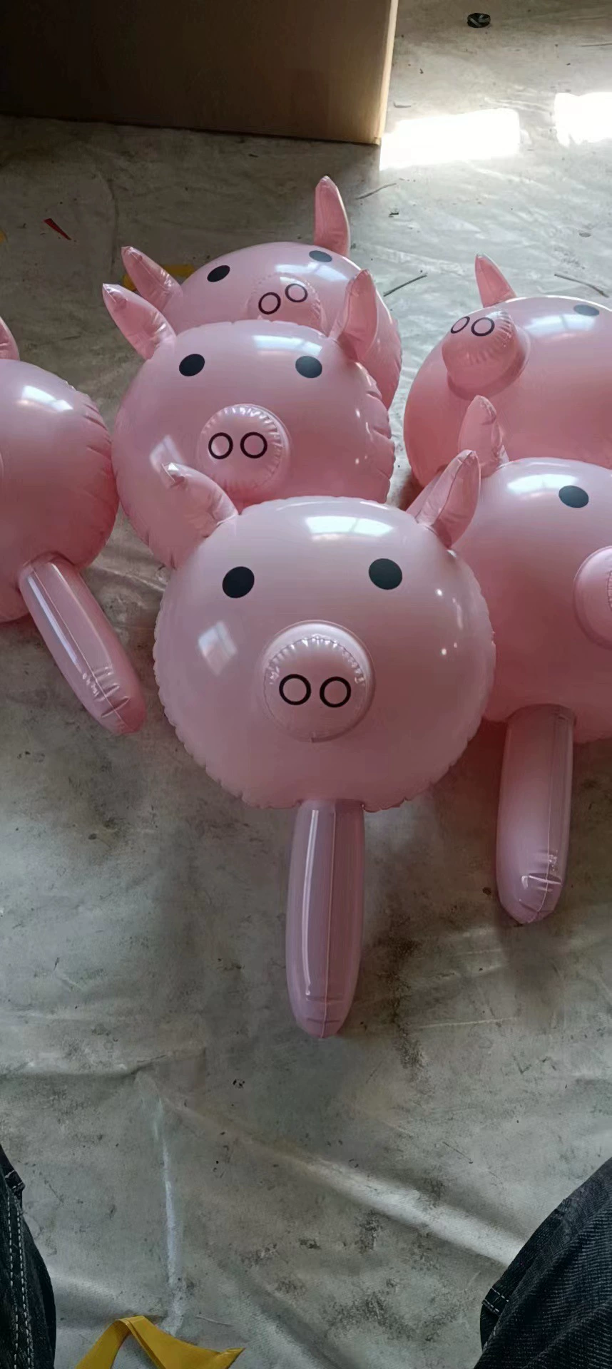 Инфляционная (надувная) мультяшная игрушка ПВХ, оптом