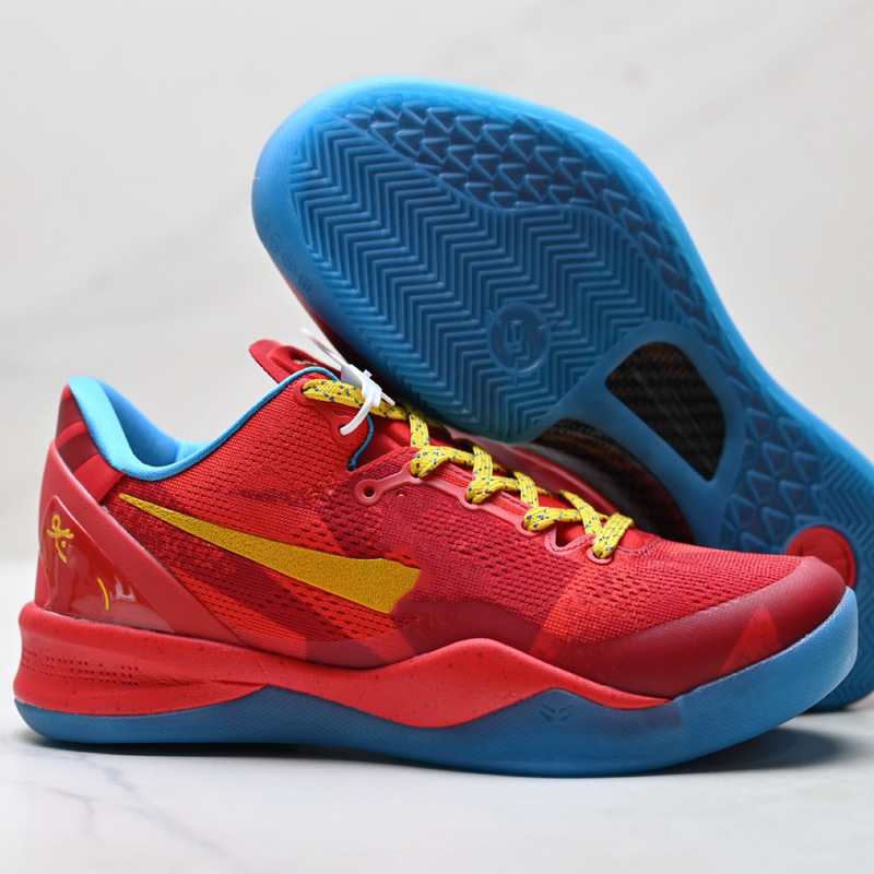 Putian high-quality KOBE8 basketball shoes, Kobe 8 lightweight cushioned sports shoes, breathable, non-slip, practical training sneakers