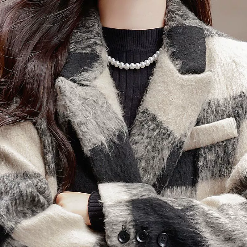 Fashionable down jacket, colored coat, loose fit