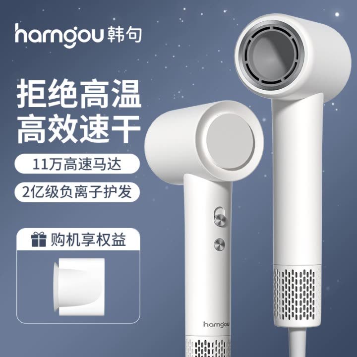 Cross-Border New High-Speed Hair Dryer Hot and Cold Air Household Negative Ion High Wind Hair Dryer High Power