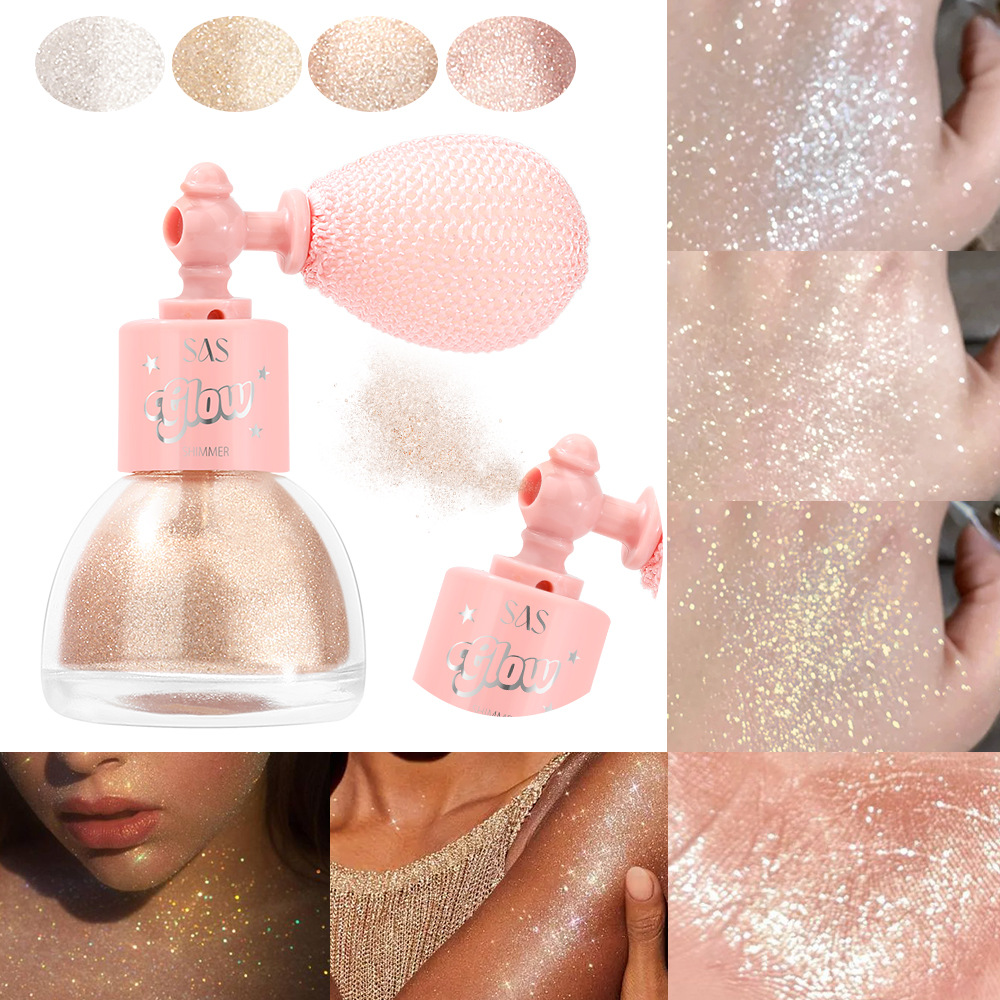 SAS punto transfronterizo venta caliente explosión brillante polvo brillante pulverización polvo perlado alto brillo SLP002