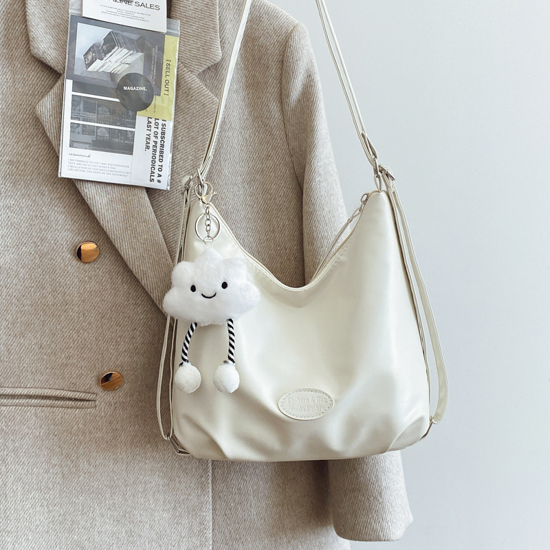 Bolsa de mujer coreana de gran capacidad bajo la axila 2024 retro nuevo otoño y invierno de hombro de moda versátil bolso de hombro