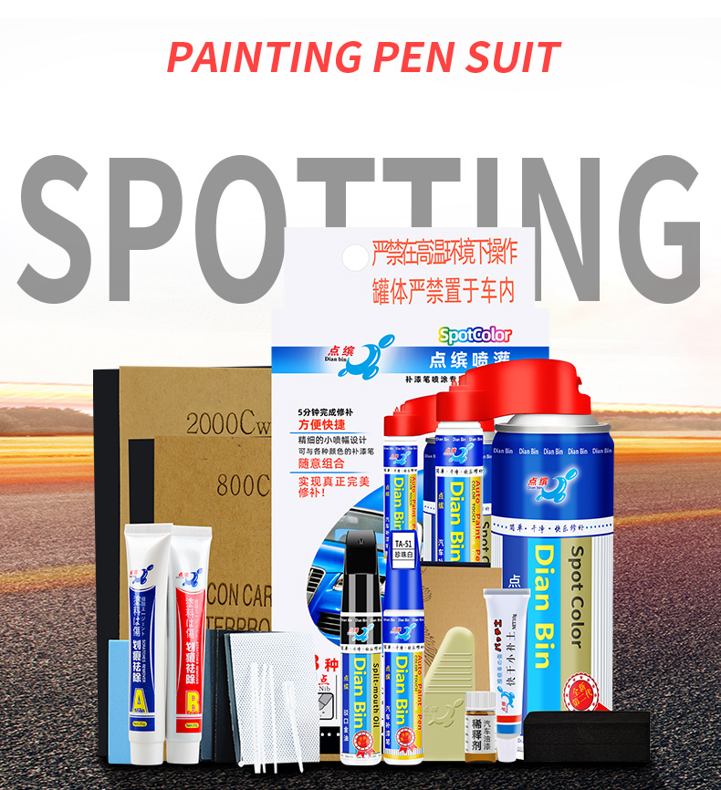 Car Paint Scratch Repair Kit Touch Up Pen Self Spray Paint