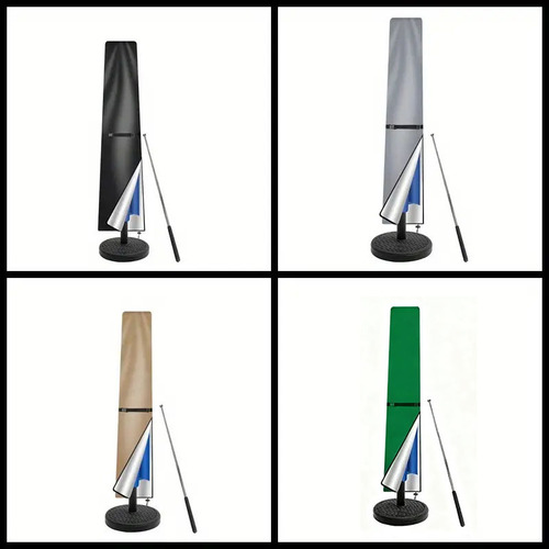 A rooftop umbrella sunshade cover, waterproof outdoor offset banana cylindrical style umbrella cover suitable for cantilever offset umbrella