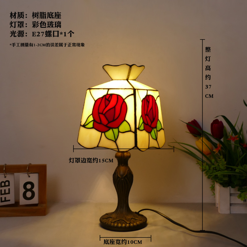 가로 15cm 레드 로즈