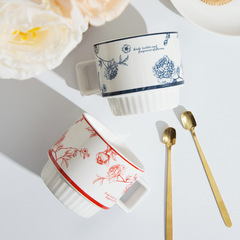 Coffee Cup Gift Box Set Office Mug Ceramic Household Business Event Return Gift Wedding Gift Cup Spoon 