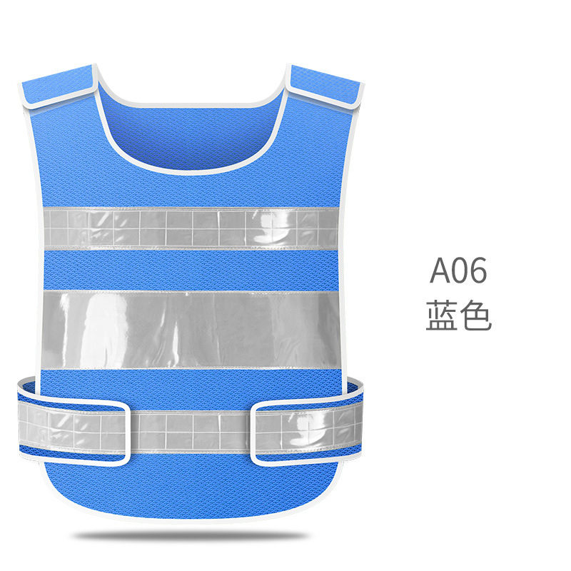 chaleco de seguridad reflectante de tráfico, chaleco de seguridad reflectante para automóviles, chaleco amarillo fluorescente de protección de seguridad del conductor