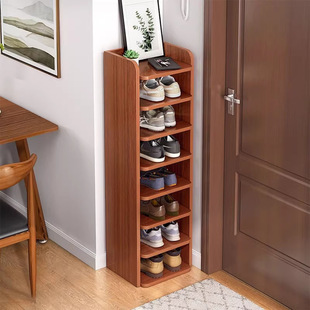 Shoe Rack home entrance door simple small narrow multi-layer rental house shelf 2023 new popular storage shoe cabinet