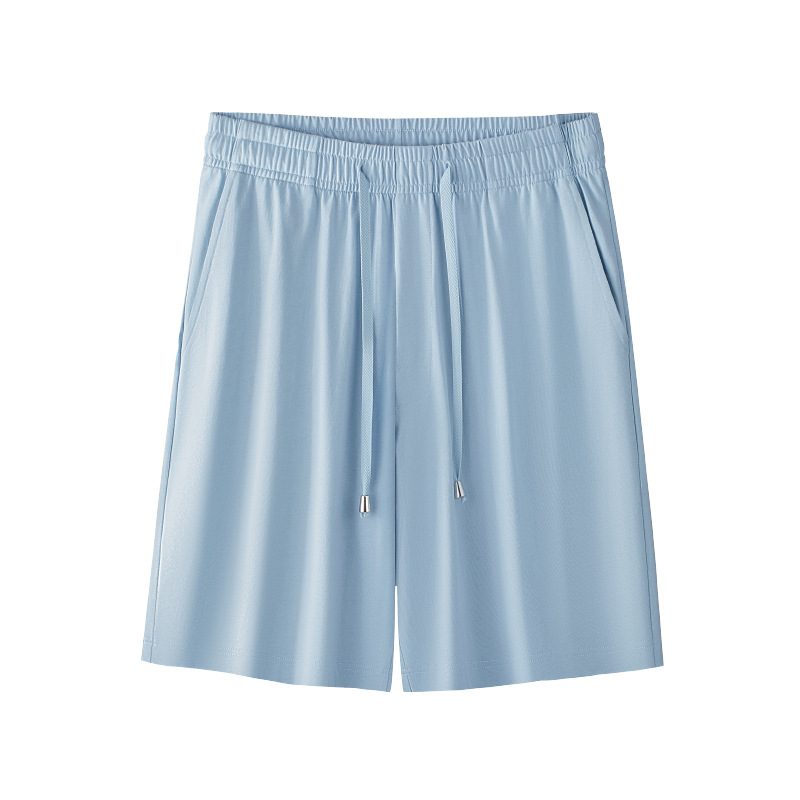 [Algodón suave de agua] Los nuevos pantalones cortos caseros de algodón de primavera y verano para hombres se pueden usar en el exterior, pijamas sueltos, pantalones deportivos y casuales