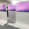 lg55寸oled立式双面屏显示器机场银行展厅展览超薄壁纸双面广告机|ru