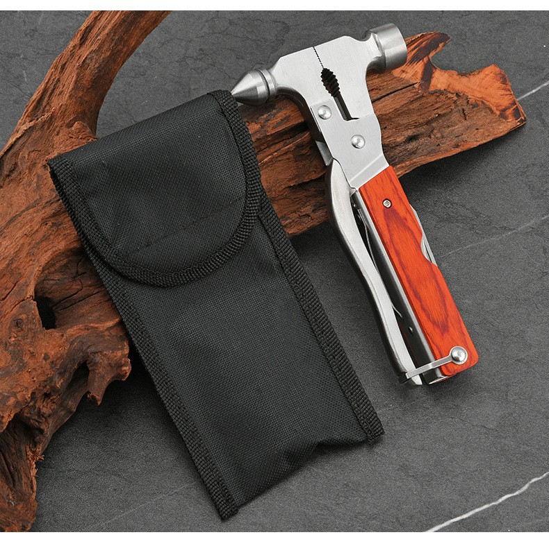 Car Window Breaker Car Multifunctional Safety Hammer 7-in-1 Car Fire Emergency Window Glass with Cutter Escape