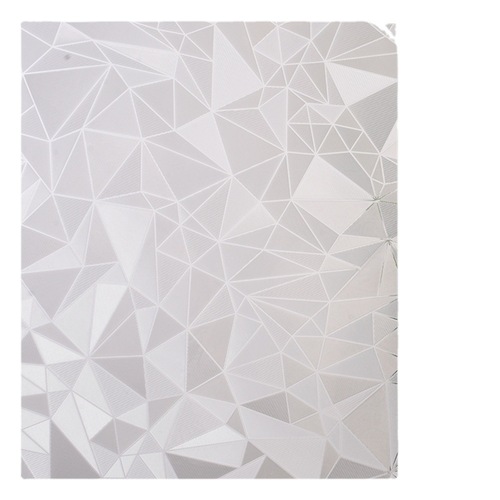 Office light-transmitting non-transparent bathroom pure sanding heat insulation no glue electrostatic glass film PVC window sticker