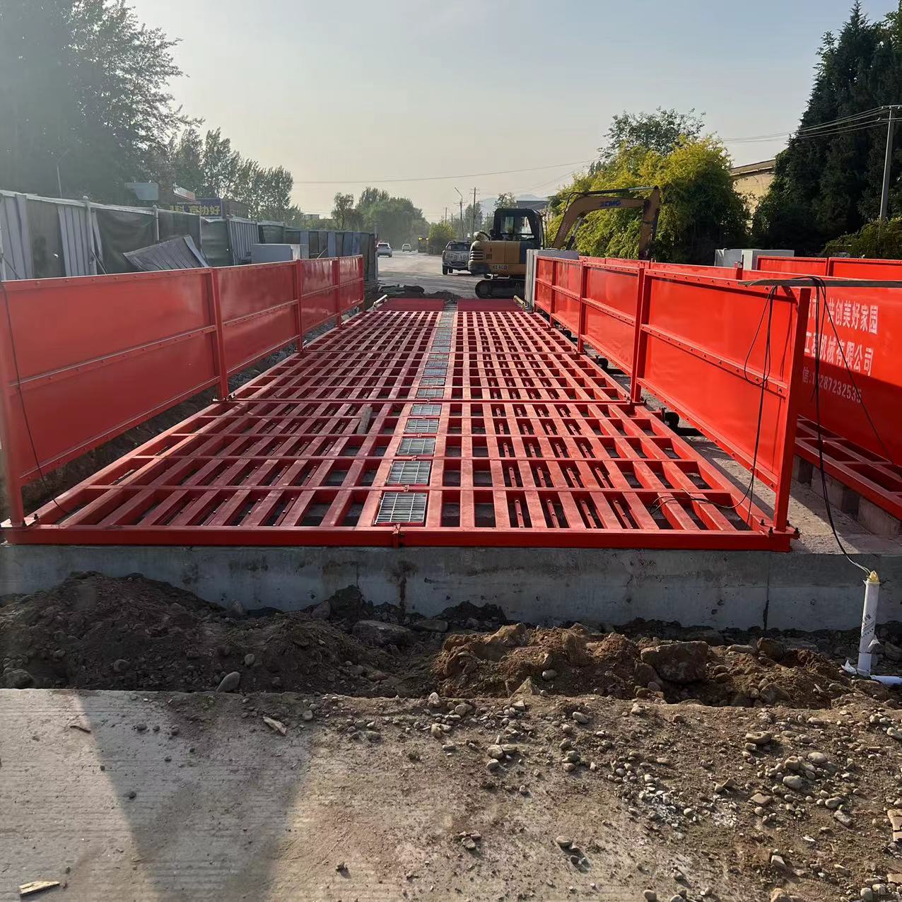 出售全自动感应洗轮机重型建筑工地工程洗轮机车辆冲洗平台洗车台