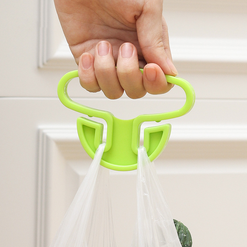 일본 식품 리프팅 장치 비닐 봉투 인공물 교살 방지 식품 운반장치 식품 리프팅 장치 가방 리프팅 장치 손잡이를 사기 위한 손 절약 노력