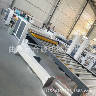 海绵皮革布料无胶贴合机 合源PVC地板革EVA发泡棉复合机