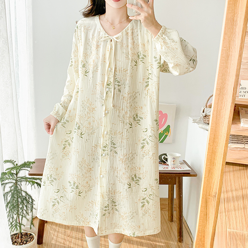 롱스커트 3593/7A 항균 하우스뷰티