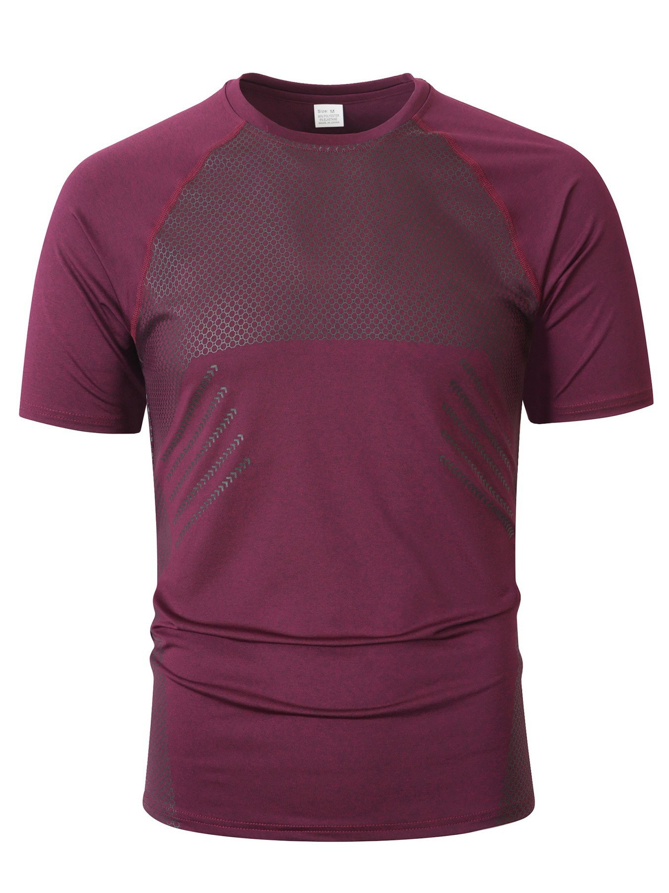 Men's Clothing Men's Fitness Sports T-Shirt Style Tight Fit Casual Short Sleeve Training Clothes For Formal & Casual_viptrois.com