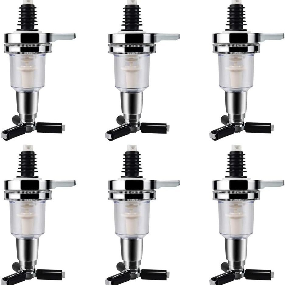 Straight Row Quantitative Beer Tower Aluminum Alloy Wall-mounted Quantitative Pour Cocktail suit Wine Pour