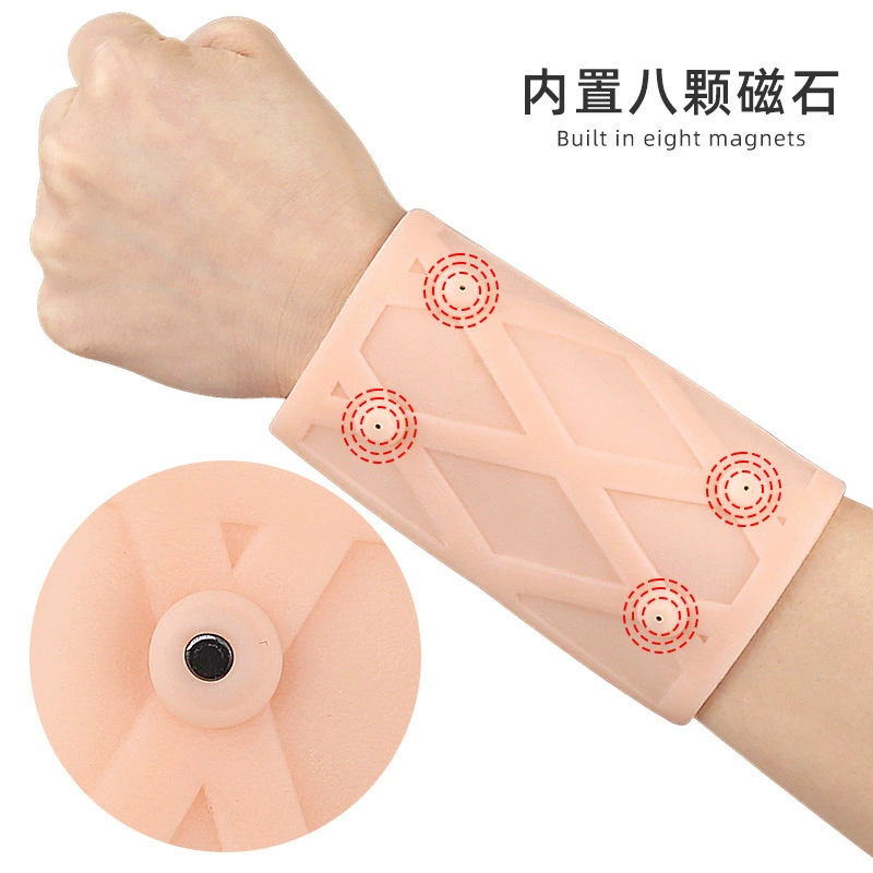 SEBS магнит запястье гвардии Открытый Бег Велоспорт Спорт давление руку гвардии мягкие эластичные подходят спортивные перчатки