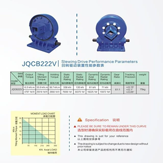 塔式蝶式高空作业车回转驱动单轴双轴起重机回转驱动减速器