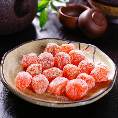 Dried Kumquats in a Jar with Honey Canned Candied Snack Fruits, Ready-to-Eat, Can Be Soaked in Water, Leisure Food Snack