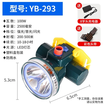 UV fənərlər – outdoor portable flashlight - 693-headlight-strong-light-10h