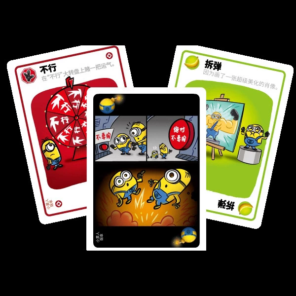 Настольная карточная игра (Asmodee) Exploding Minions — семейная, казуальная, для детей