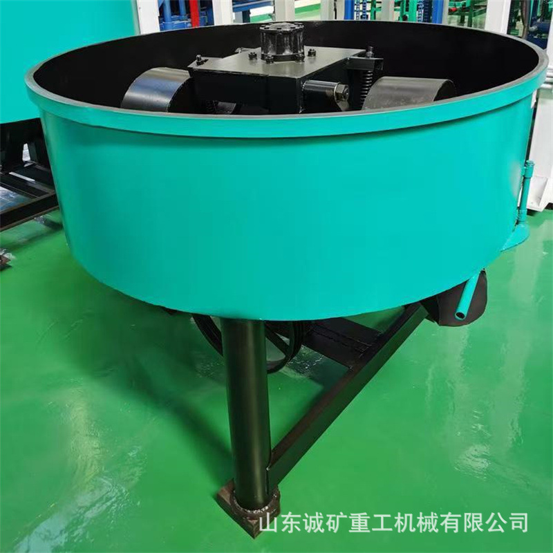 厂家供应双辊轮碾机 碾砂机  轮式搅拌混碾一体机搅拌均匀 操作简