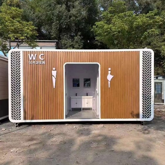 户外成品厕所岗亭景区公园环保公共卫生间工地临时金属公厕所厂