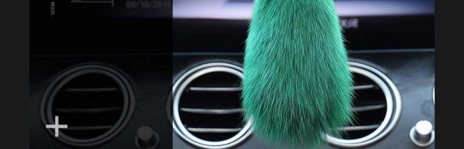 Car Hanging Ornament Goddess Style with Diamonds, New Trendy High-End Creative Car Pendant Handmade Interior Decoration for Women