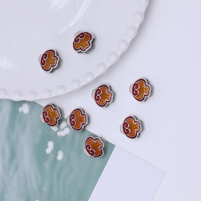 祥云流苏吊穗帽子配件DIY CCB流苏滴油帽子 颜色可更改详情3