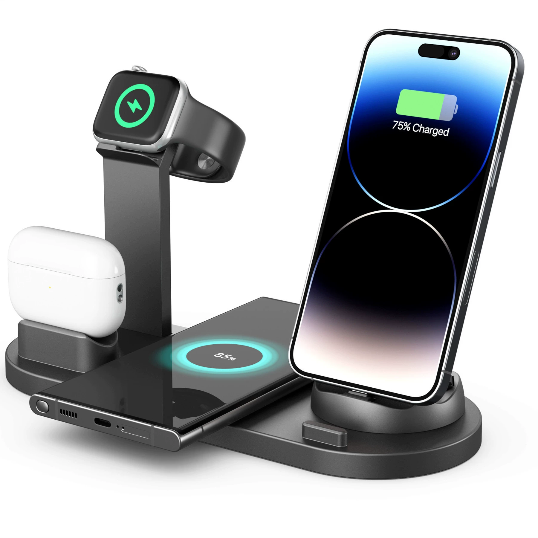Apple, wireless compatible mobile phone charging, 15W