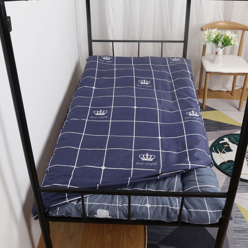 Mattress Protector Student Dormitory Mattress Cover Removable and Washable Mattress Dust Cover All-Inclusive Zipper Fixed Anti-Slip Cover